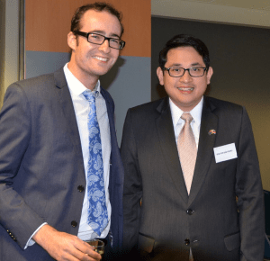 With Senator Paolo Benigno “Bam” Aquino IV of the Republic of the Philippines